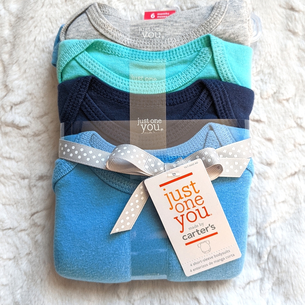 NEW 4 pack t-shirt onesies